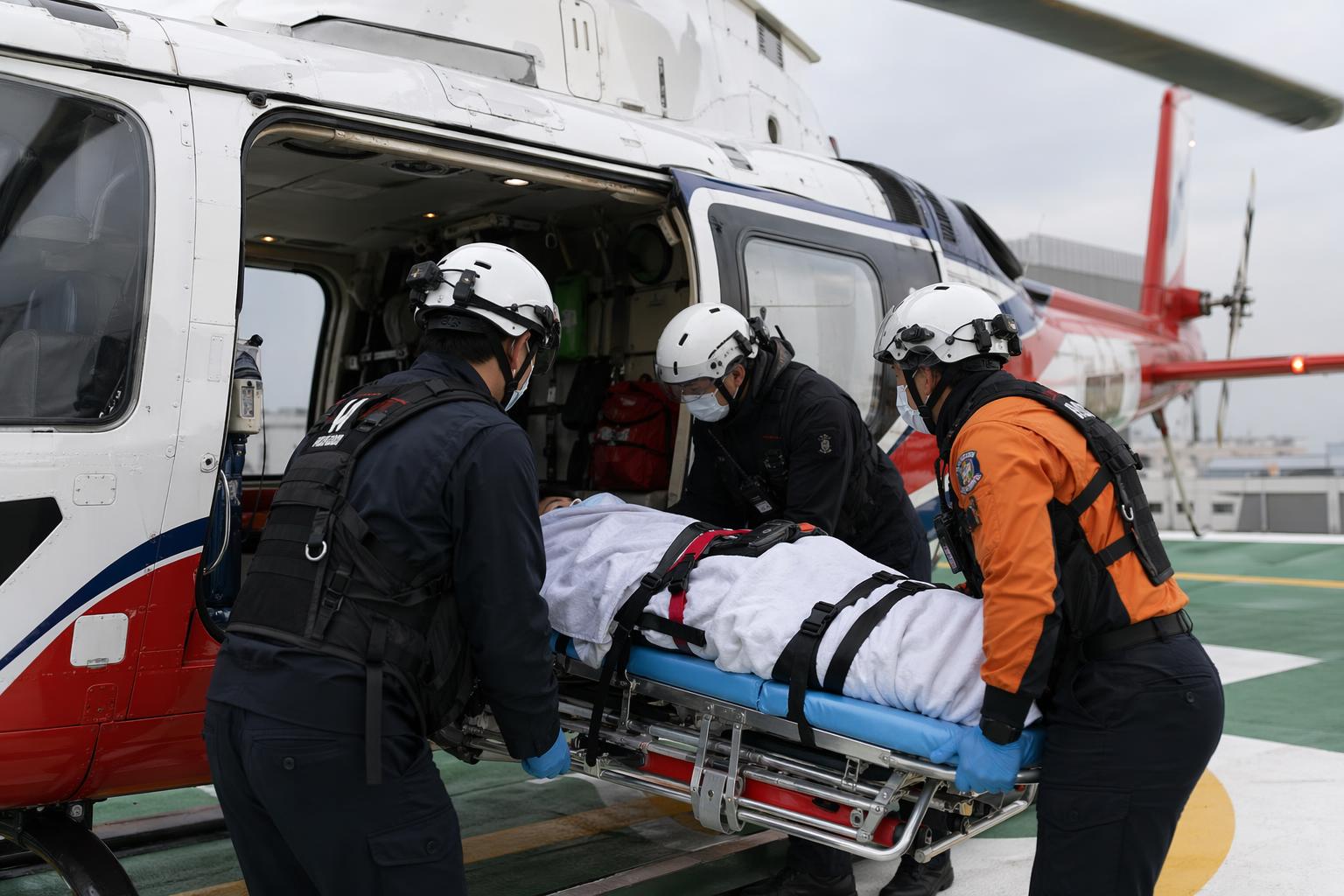 [소방헬기, 응급이송, 산모] 기사 영향과 배경을 설명하는 이미지 - 이달 18일 강원 영월군에서는 복강 내 출혈이 있는 13세 환자 가 발생했다. 다만 헬기로 환자를 이송할 경우 필수인 의료진의 동승이 어려운 상...