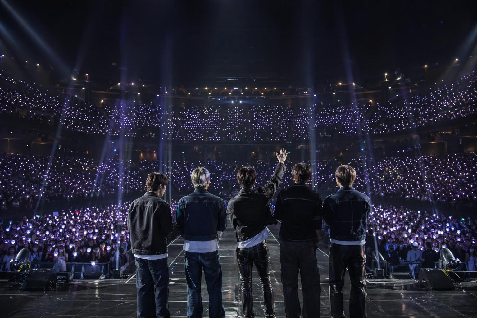 [K-콘텐츠, 대중음악, 해외진출] 기사 핵심 맥락을 보여주는 이미지 - 이는 글로벌 시장에서의 경쟁이 ‘선순환’ 구조로 이어지기 위해서는 대형사뿐 아니라 중소 기획사에도 충분한 실행 자금과 준비 시간이 필요하다는 문...