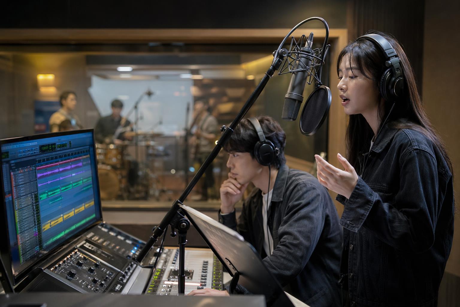 [K-콘텐츠, 대중음악, 해외진출] 기사 영향과 배경을 설명하는 이미지 - 정책의 또 다른 축은 ‘기록과 보존’에 있다. 위원들은 한국 대중음악이 성과와 위상에 비해 국가 차원의 역사 기록과 유산 보존 이 충분히 이뤄지...