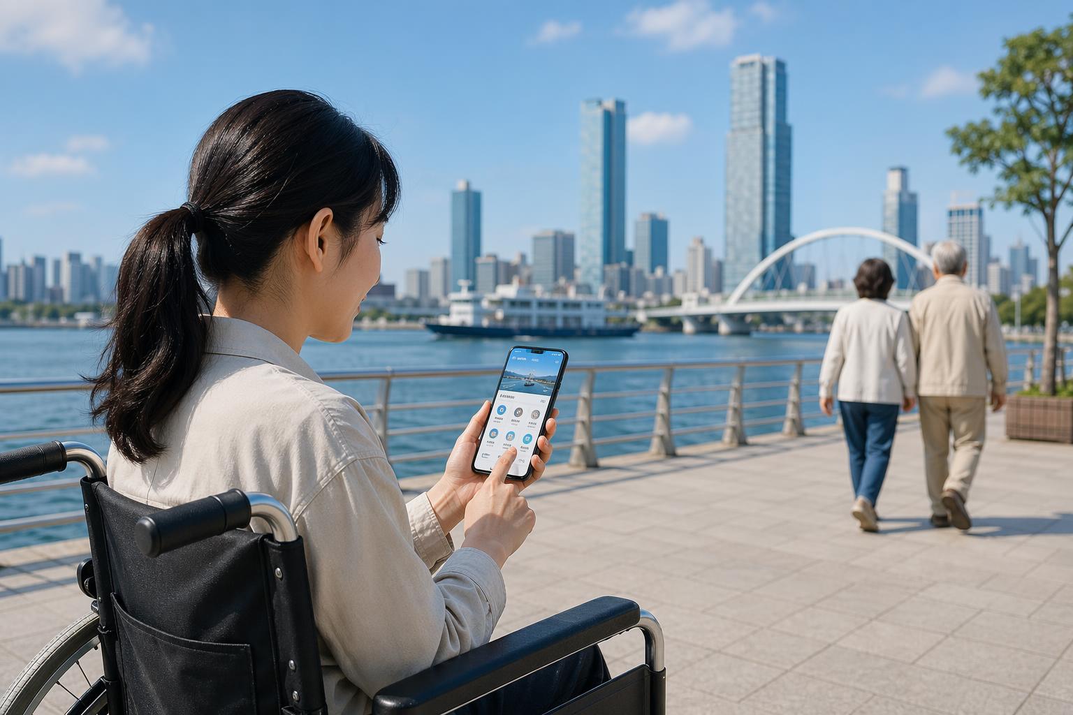 장벽없는여행, 스마트관광, 접근성앱 기사 핵심 맥락을 보여주는 이미지 - 접근성 인증은 웹·앱 환경에서 시각·청각·운동 등 다양한 사용 제약을 고려해 설계·구현됐는지 점검하는 평가로 알려져 있다. 인천e지가 3년 연속...