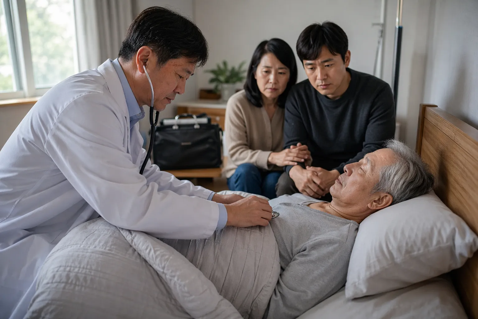 [재택 임종, 사망진단서, 방문의료] 기사 핵심 맥락을 보여주는 이미지 - 성남시가 밝힌 핵심은 ‘의료 접근성’과 ‘절차 단축’이다. 그동안 자택 임종의 경우 병사(病死) 확인이 쉽지 않을 때, 장례 절차를 시작하기 위...