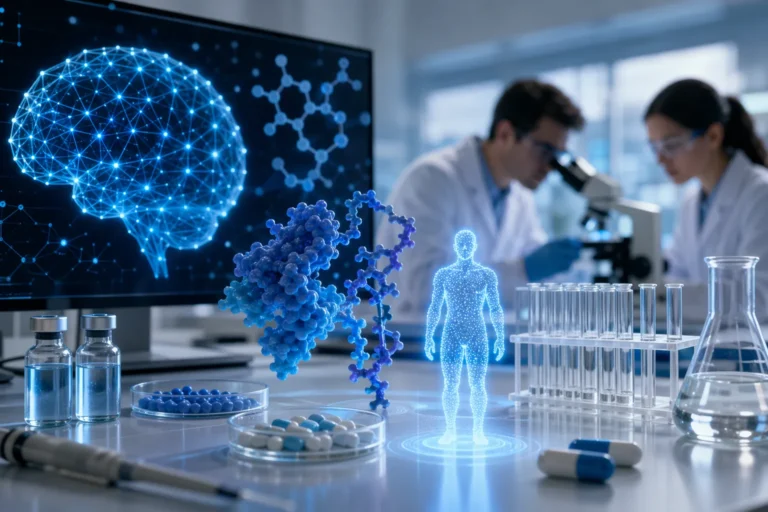 AI 신약, 비만치료제, 제약 연구 기사 대표 이미지 - 빅테크-빅파마, “챗GPT로 위고비 후계자” 경쟁…AI 신약 동맹이 여는 비만약 다음 판