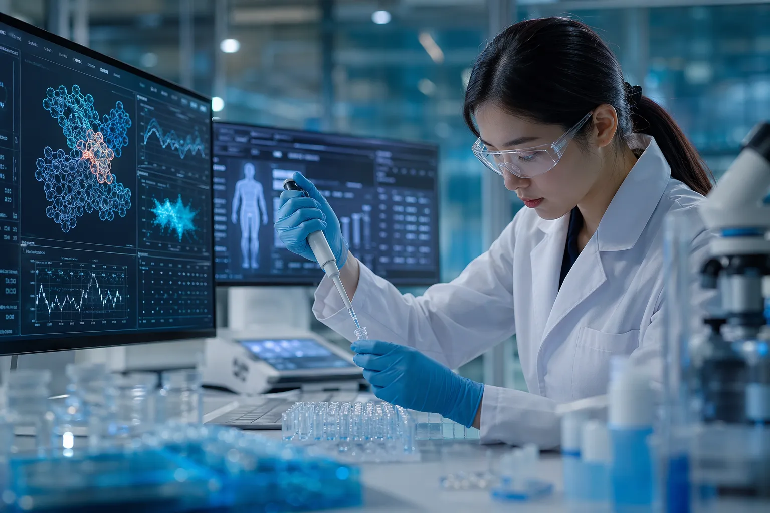 AI 신약, 비만치료제, 제약 연구 기사 영향과 배경을 설명하는 이미지 - 비만약 수요가 커질수록 부작용 이슈도 사회적 관심의 중심에 놓인다. 네이트와 이데일리는 위고비·마운자로 사용과 관련해 극심한 복통 등 부작용에...