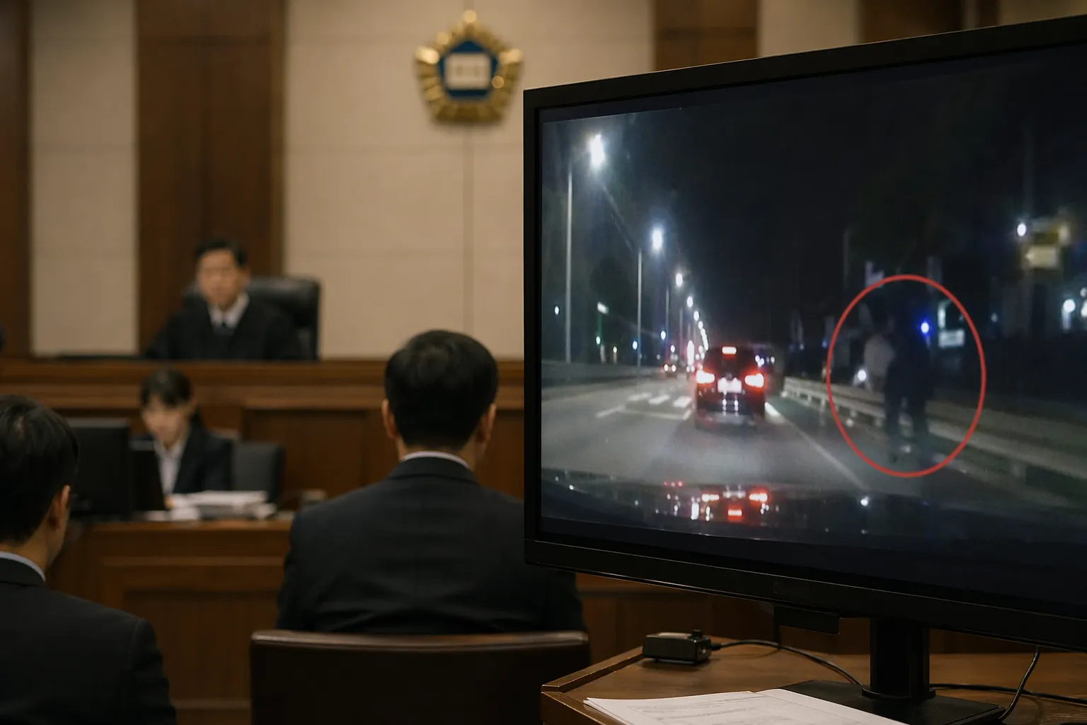 [음주운전, 법원, 블랙박스] 기사 영향과 배경을 설명하는 이미지 - 결심 공판에서 A씨는 최후진술을 통해 “잘못된 행동으로 고통 속에 돌아가신 고인과 유가족을 잃게 해 죄송하다”며 “죄의 무게를 평생 반성하며 짊...