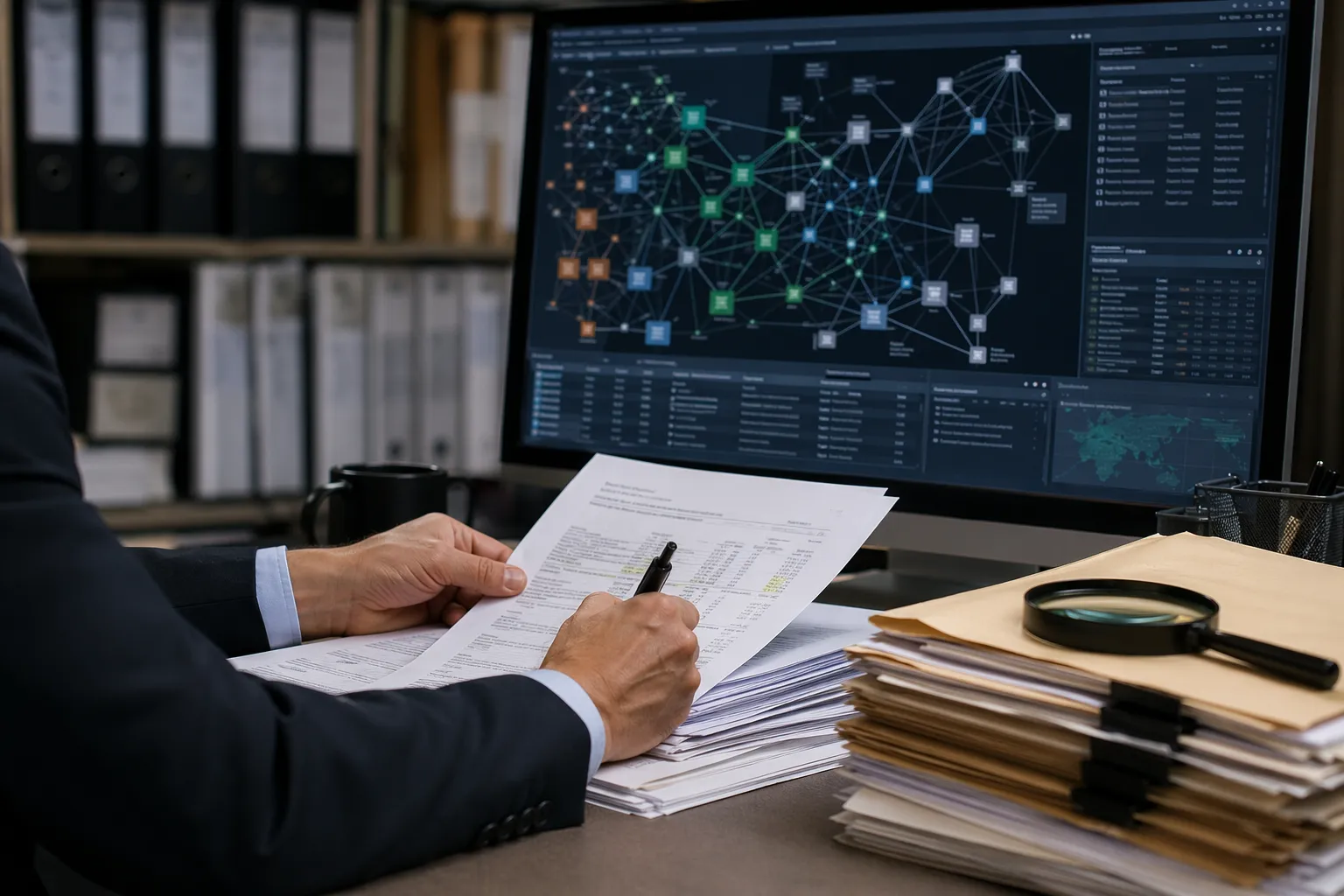 [데이터 분석, 정부 수사, AI 플랫폼] 기사 영향과 배경을 설명하는 이미지 - 정부가 AI 기반 분석 도구를 도입할 때 가장 자주 제기되는 쟁점은 투명성 , 감사 가능성 , 그리고 오탐·편향 의 책임 소재다. 특히 금융범...