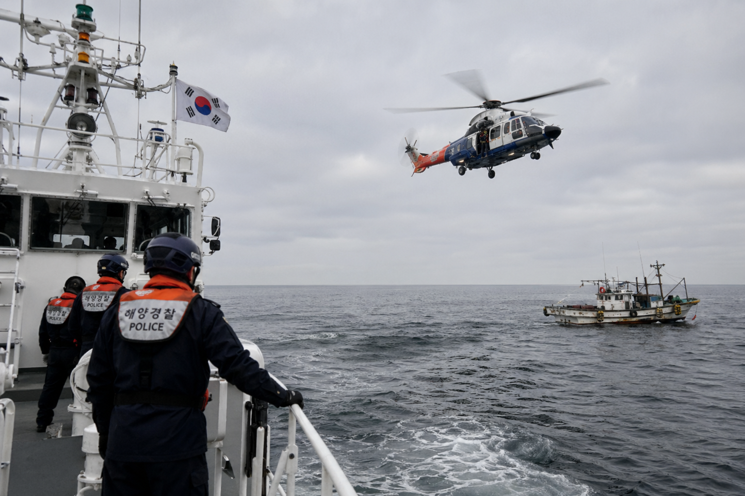 [해경 수색, 어선, 실종자 수색] 기사 핵심 맥락을 보여주는 이미지 - 연합뉴스에 따르면, 울산해경은 이날 오전 8시 22분께 울산 동구 화암 선적 1.25톤급 연안자망어선 A호 가 예정된 시간에 입항하지 않았다는...