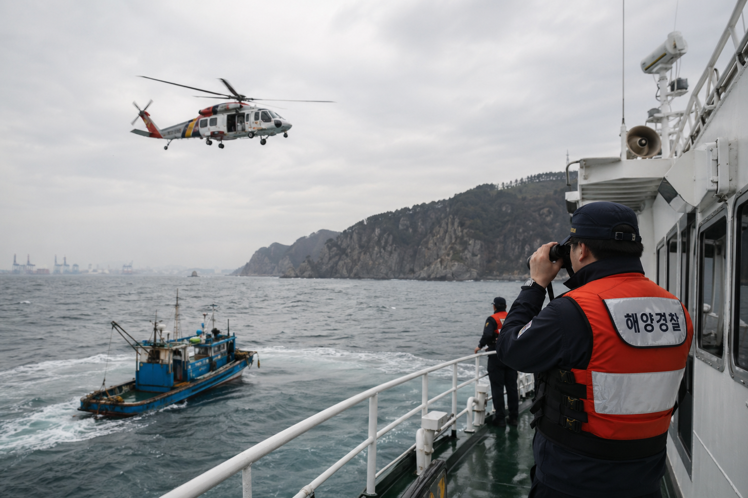 [해경 수색, 어선, 실종자 수색] 기사 영향과 배경을 설명하는 이미지 - 사고가 발생한 시점과 항해 경과 시간은 아직 단정하기 이르지만, “엔진이 켜진 채로 선박이 발견됐다”는 점은 실종이 조업 중 예기치 못한 상황에...