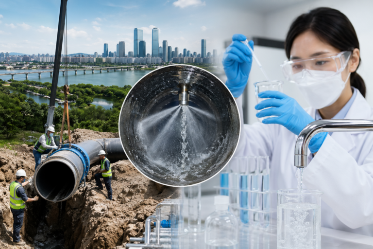 [상수도관, 수질검사, 서울시] 기사 대표 이미지 - 서울시, 노후 상수도관 2088㎞ 세척·교체…아리수 수질 개선 속도전