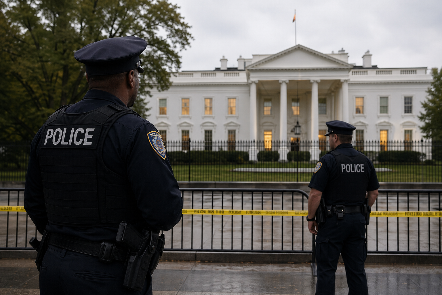 백악관, 총격, 경찰경계 기사 핵심 맥락을 보여주는 이미지 - 더불어민주당은 강준현 수석대변인 명의 서면 브리핑을 통해 이번 사건을 강하게 규탄했다. 강 수석대변인은 “심각한 유혈 사태로 번지지 않고 상황이...