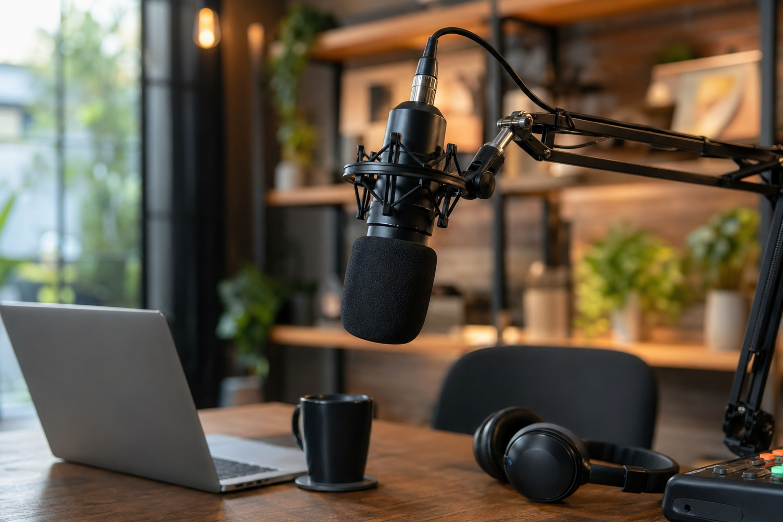 [팟캐스트, 아마존 오디오, 스튜디오 마이크] 기사 핵심 맥락을 보여주는 이미지 - 보도에 따르면 아마존은 2025년 8월 무렵 팟캐스트 스튜디오 Wondery에서 100명 이상 의 일자리를 없앴다. 당시 아마존은 Wonde...