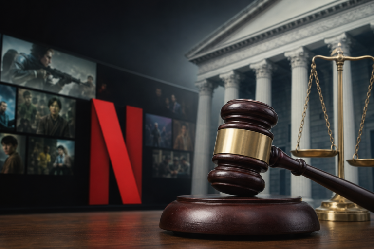 [넷플릭스 법원] 기사 대표 이미지 - 넷플릭스, 한국 법인세 687억 취소…“해외 저작권 사용료 아냐, 스트리밍 제공 대가” 법원 판단