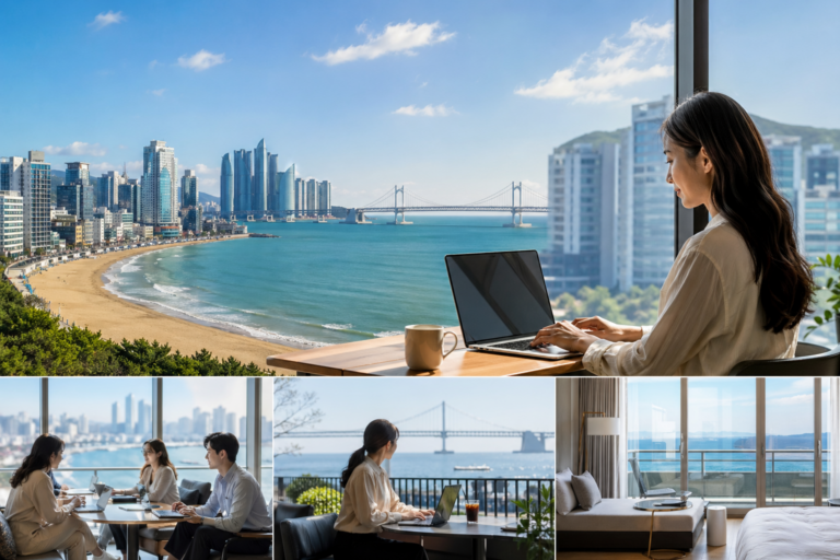 워케이션 부산 기사 대표 이미지 - 부산-아고다, 워케이션 ‘글로벌 시장’ 공략…부산을 일하는 여행지로 브랜딩